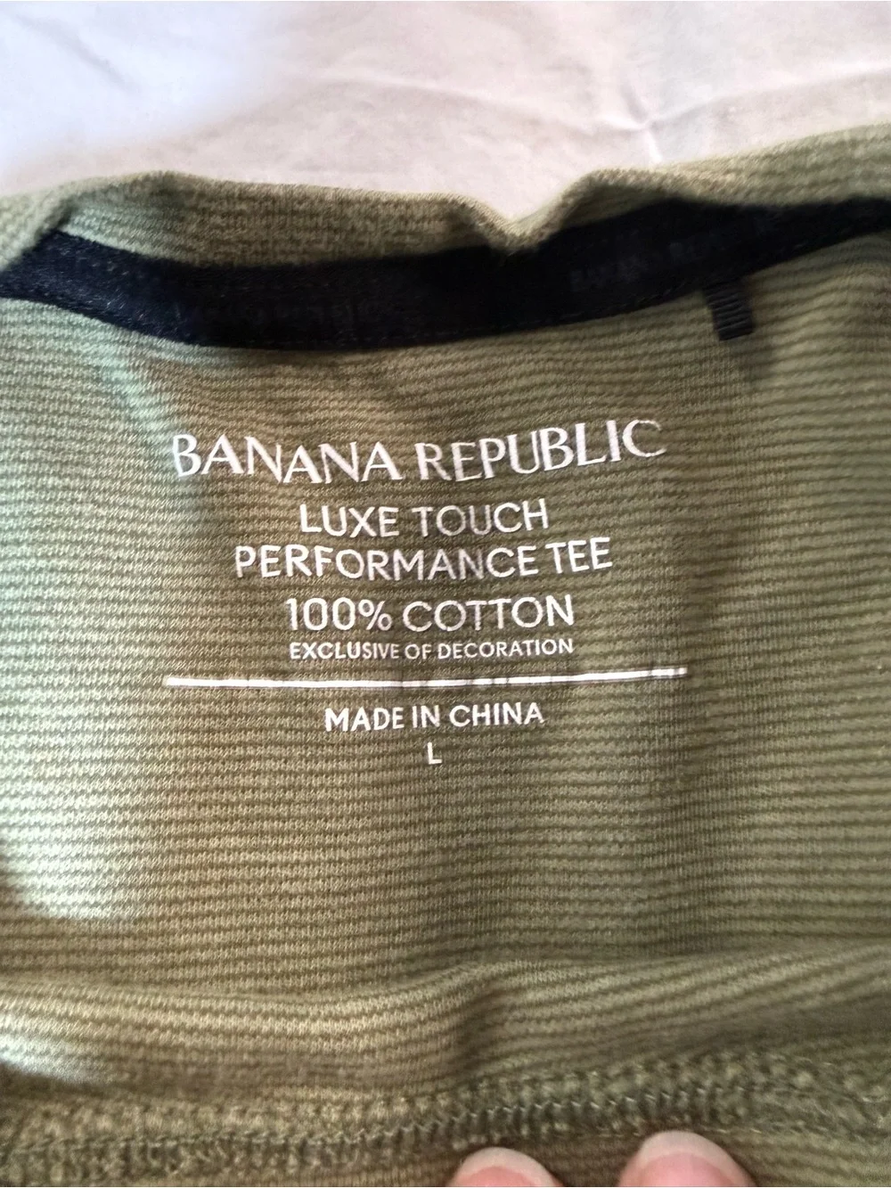 Banana Republic simple olive